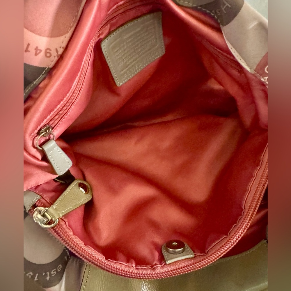 Coach Ashley Multicolor Signature Tote - Picture 6 of 9